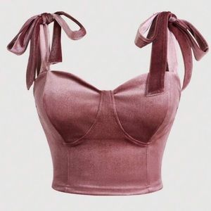 🎀 PLUS Mauve Crop 🎀